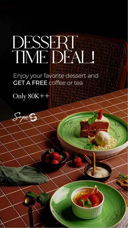 DESSERT TIME DEAL!