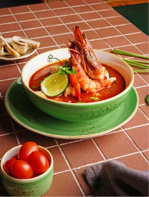 Spicy Prawn Soup